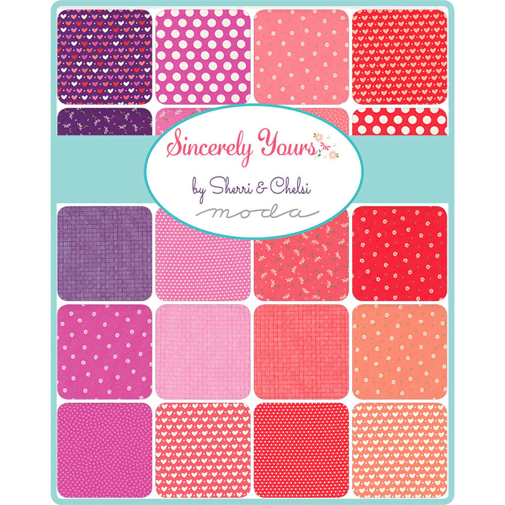 Moda Fabrics Sincerely Yours 2.5" Charm Pack - 37610MC