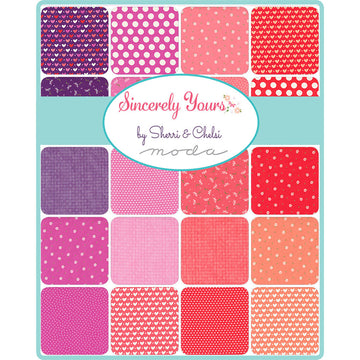 Moda Fabrics Sincerely Yours 2.5" Charm Pack - 37610MC