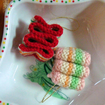 Ribbon Candy Ornaments