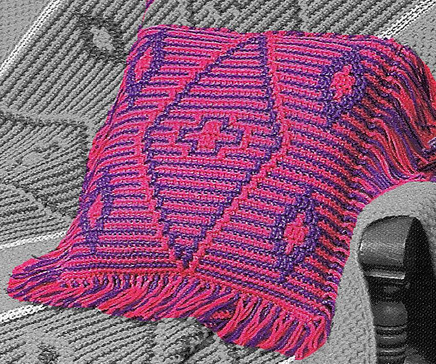 Cheyenne Afghan and Pillow