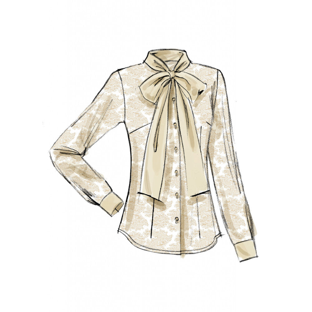 Vogue Misses' Blouse V8772 - Sewing Pattern