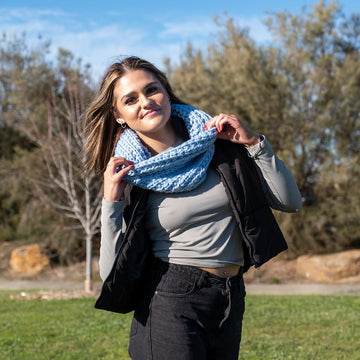 Abbeys Easy Scarf or Cowl