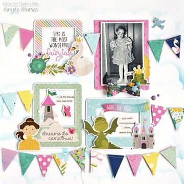 Simple Stories Collector's Essential Kit 12"X12" - Little Princess