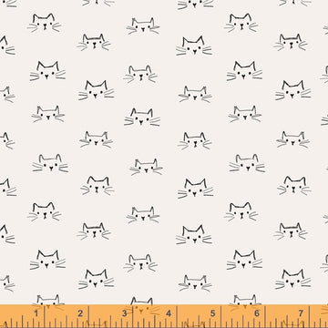 Windham Fabrics Mod Cats - Cat Faces
