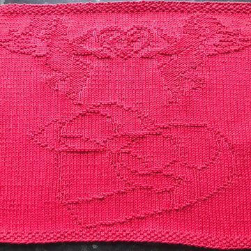 Nr. 479 Heart with bow 89 stitches
