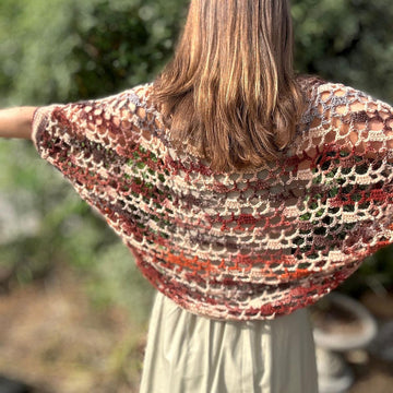 Coral Cocoon Cardigan
