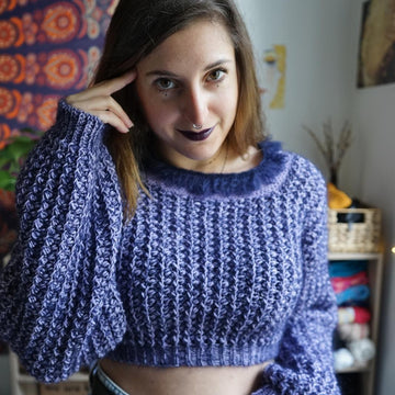 Grape Sweater