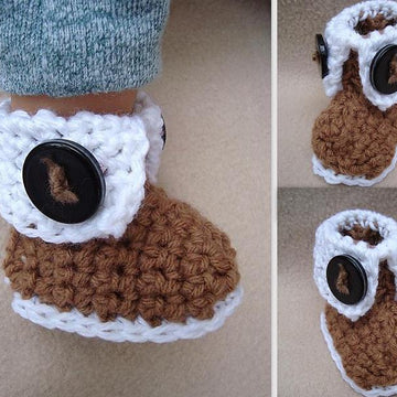 697 SPLIT CUFF UNISEX BABY BOOTS BOOTIES