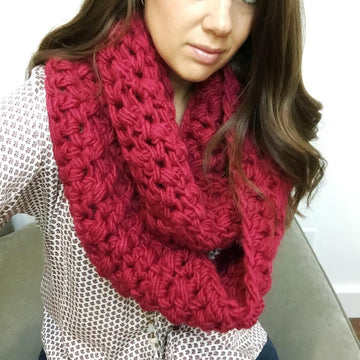 Bulky & Quick Cross Stitch Infinity