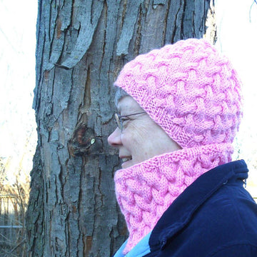 Strawberry Fluff Cowl