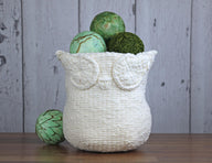 Owl Knit Basket