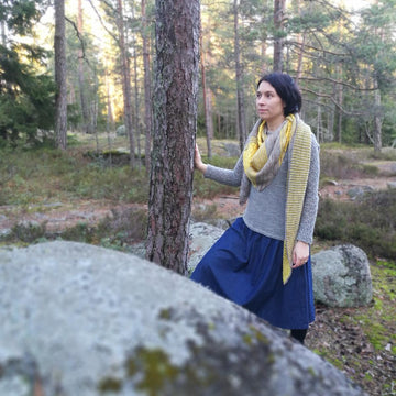 Kanttarelli Shawl
