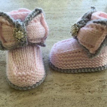 Double Bow Booties