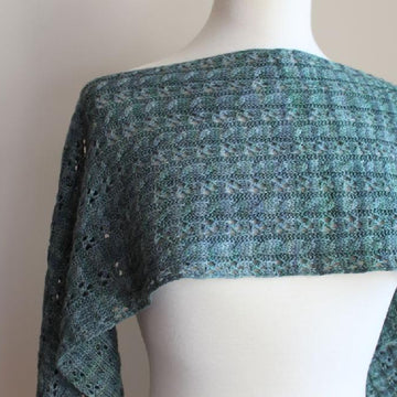 Cables & Lace Scarf