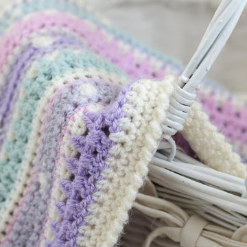 Bobble Stripe Blanket