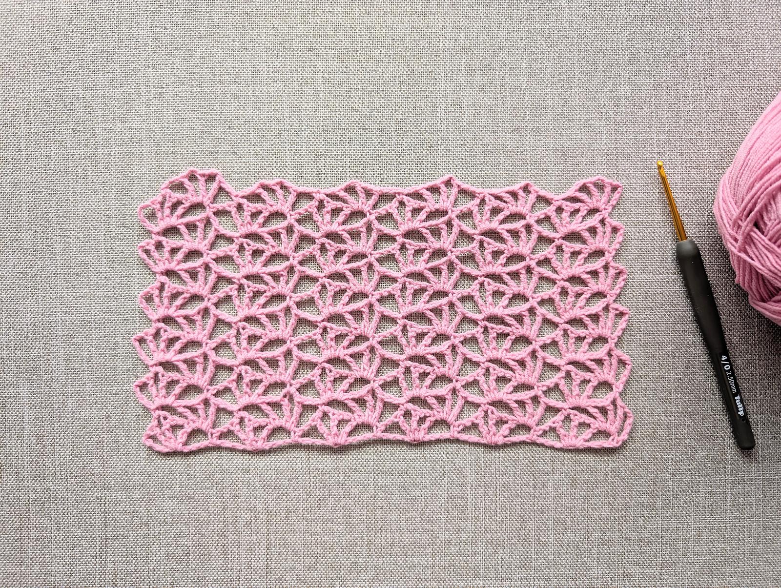 Chart for the Crochet Scarf #19