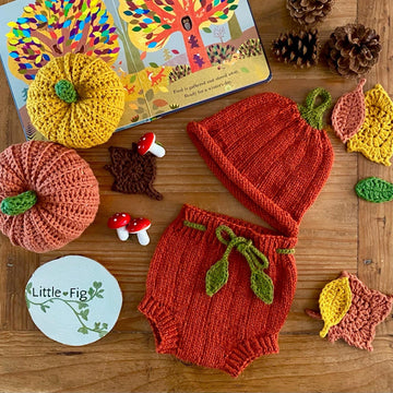 Pumpkin Hat & Pants Set