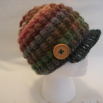 Bobble Brim Beanie