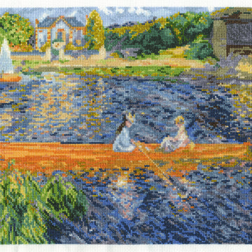 DMC The National Gallery - Renoir - The Skiff - 30cm x 23cm