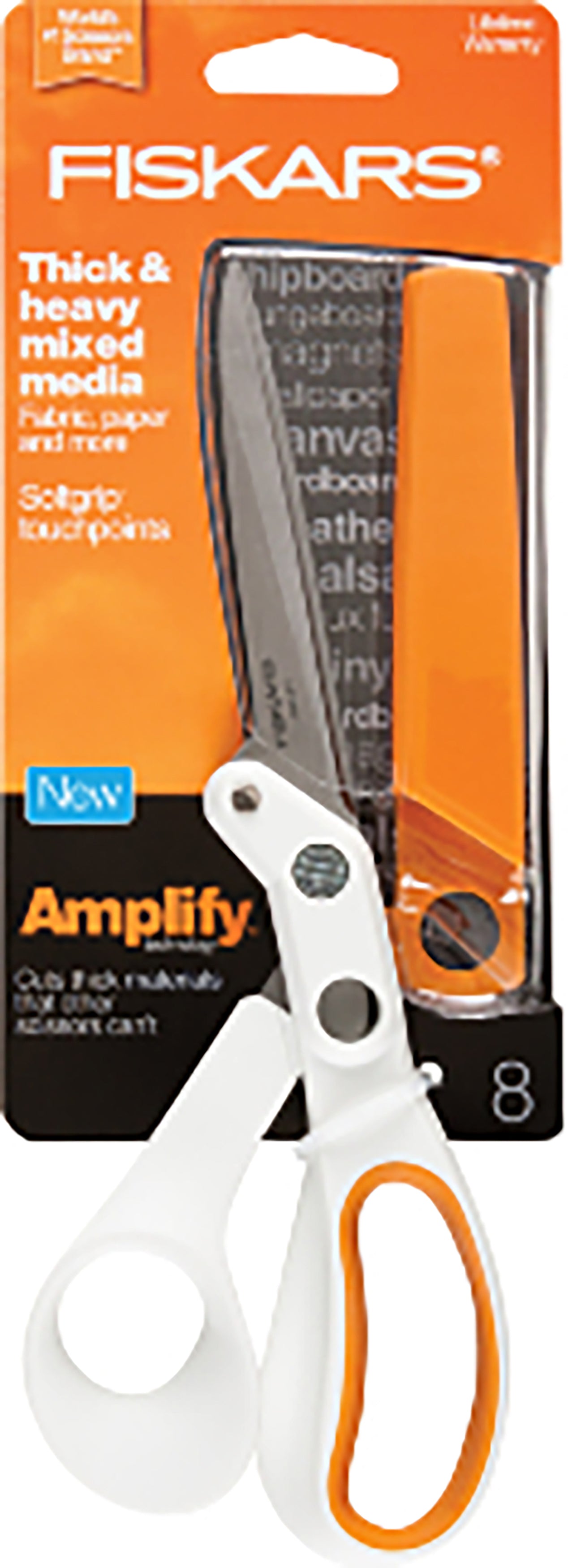 Fiskars Amplify Mixed Media Shears 8" - 090990