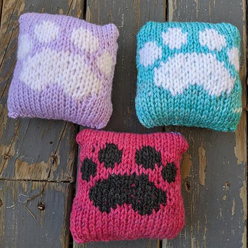 Paw Print Pin Cushion