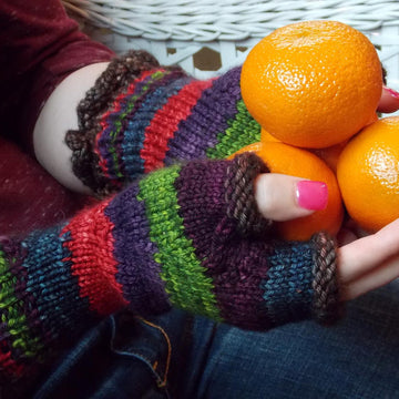 Crazy Quilt Mitts