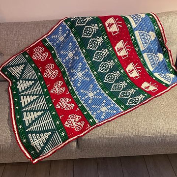 Cosy Christmas Blanket