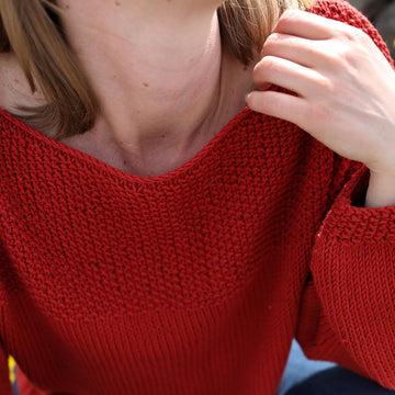 Star Gazer Cropped Sweater