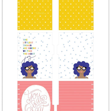 The Happy Planner Notebook W/60 Sheets - Bookish