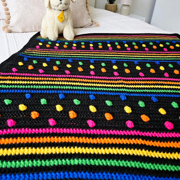 Spots & Stripes Baby Blanket