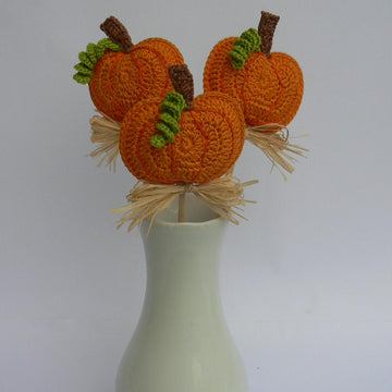 A pumpkin decoration