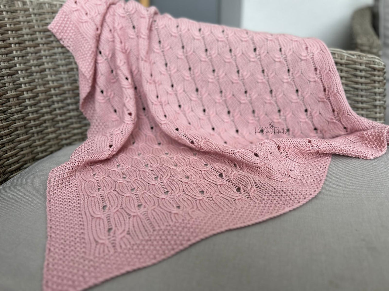 Delicate Blooms Baby Blanket