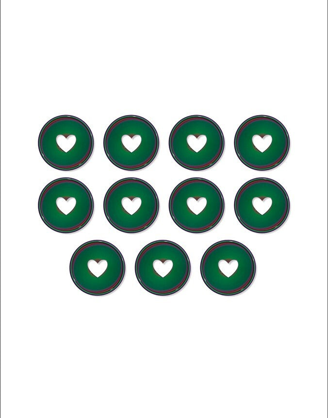 The Happy Planner Iridescent Medium Plastic Discs
