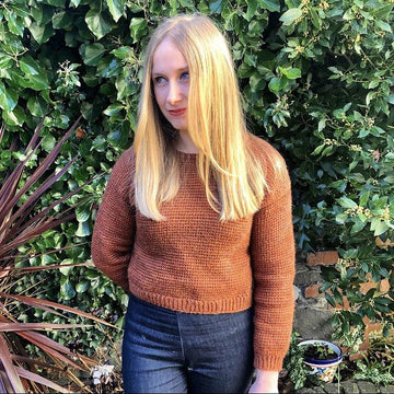Wanderung Pullover: Tunisian Crochet