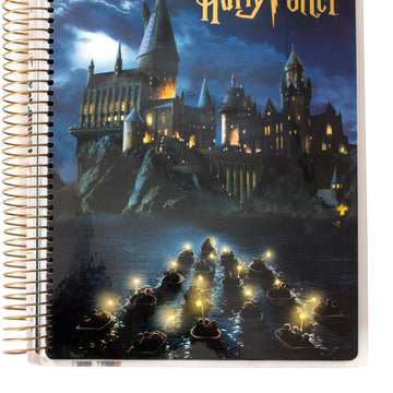Paper House Life Organized 12-Month Undated Planner - Harry Potter Hogwarts At Night