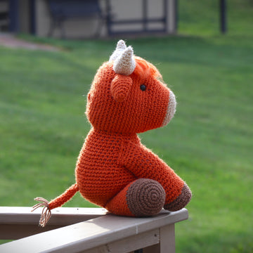 Harry the Highland Cow Amigurumi