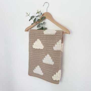 Fluffy Cloud Baby Blanket