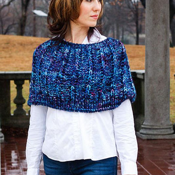 Baroque Violet Cowl