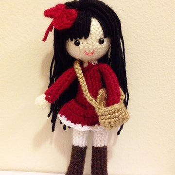 Amigurumi Autumn Girl Doll