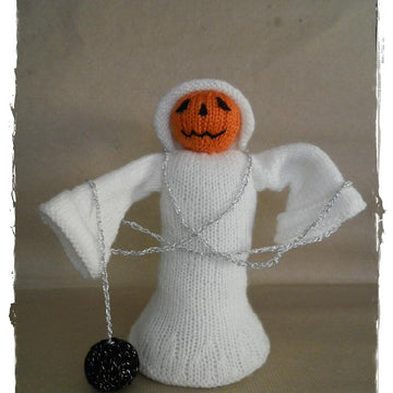 Halloween pumpkin ghostie