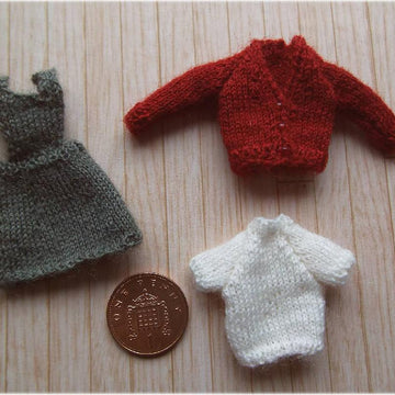 1:12th scale girls school uniform 1950-1970s