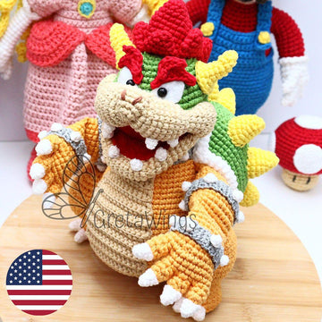 Spiked Dragon Turtle Amigurumi