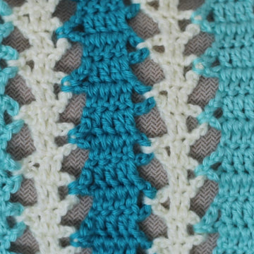 Bruges Lace Ocean Waves Scarf