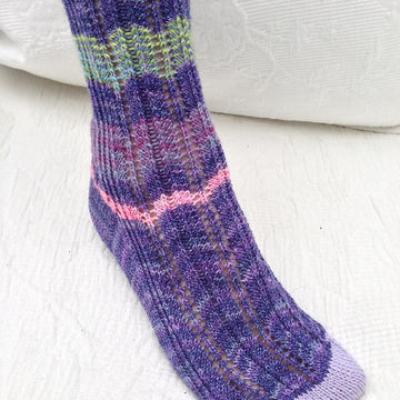 Lacy Leftover Socks