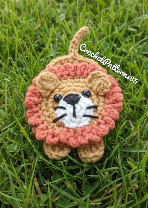Lion Hair Clip English-US