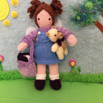 Molly the bookworm, and Bear
