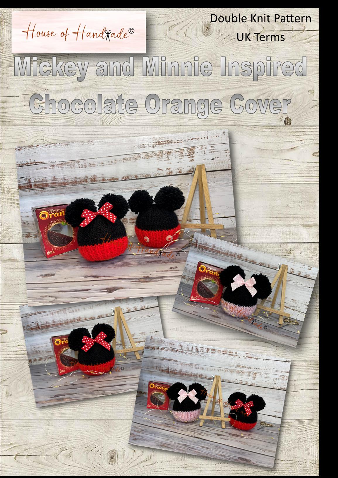 Mouse Ears Chocolate Orange Cover Knitting Pattern