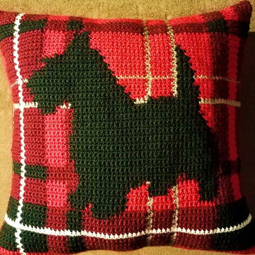 Scottish Terrier Pillow