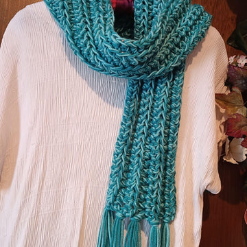 No Time to Wait Winter Scarf