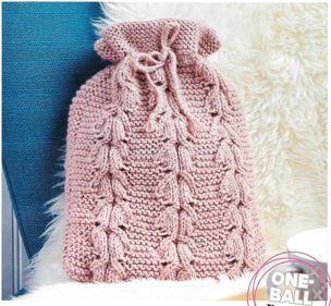 Foxgloves Hot Water Bottle Cover